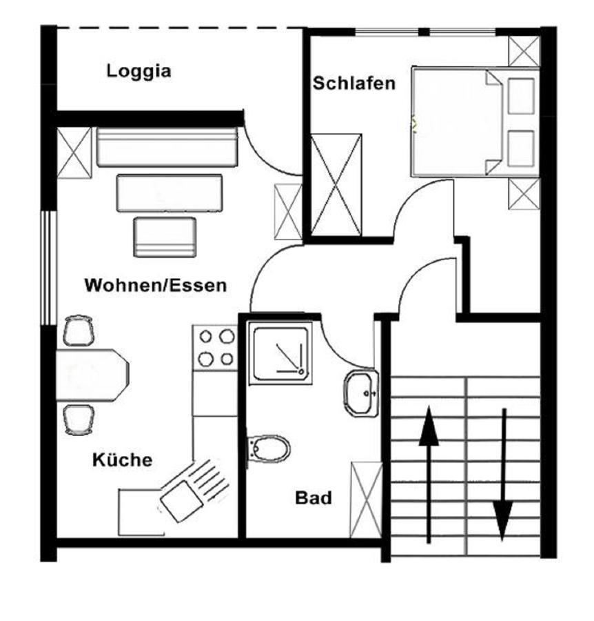 Ferienwohnung Haus Staffelbergblick Bad Staffelstein Esterno foto